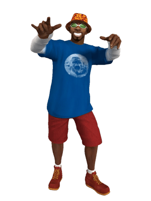 This is the Avatar Image for the B. D. Joe (Crazy Taxi) AI Voice and Text to Speech Generator